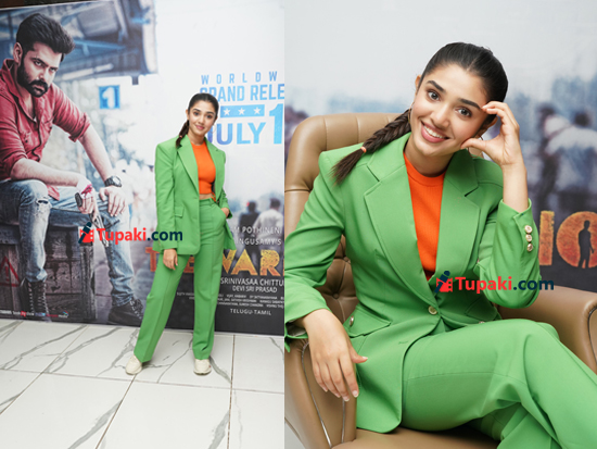 Krithi Shetty At Promotions